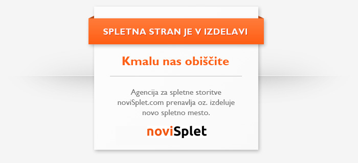 spletna stran je v izdelavi